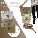 IC ICLOVER Snake Reptile Bag with Drawstring, 20" x 28" Heavy Duty Large Snake Hunting Pouch with Sewn Bottom Corners for Moving Transporting Capturing Hunting Catching Snakes Reptiles