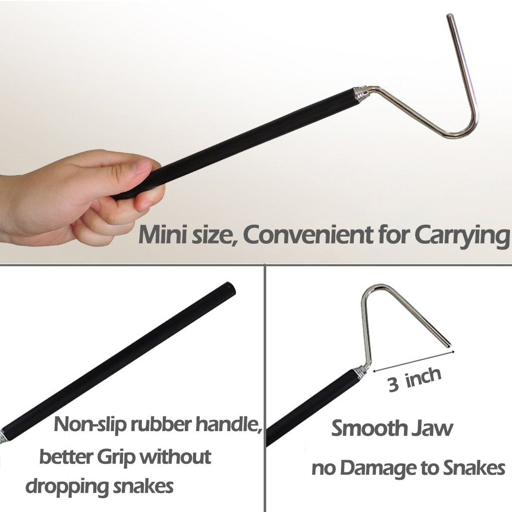 IC ICLOVER Collapsible Snake Hook Extend to 39.3 inch for Catching