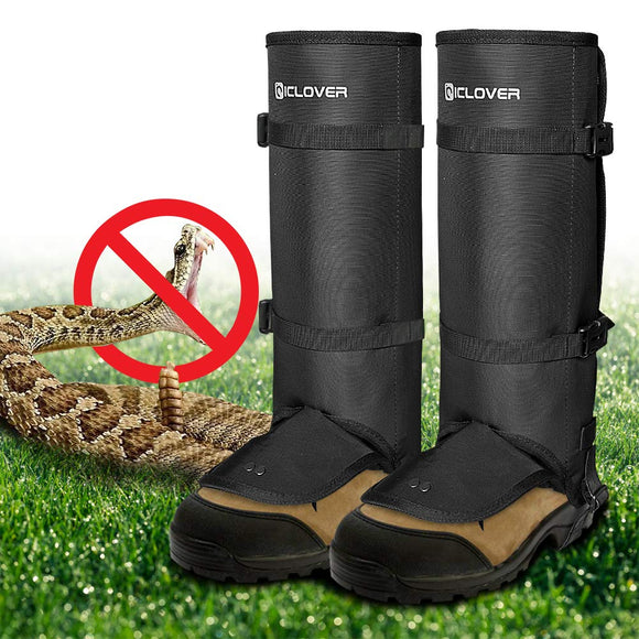 IC ICLOVER Snake Guards, New Upgraded Lightweight Stab-Resistant Snake Gaiters Proof Leggings, Protects Against Snake Bite of All Types of Rattlesnakes, Adjustable Size Fits for Men and Women-Standard